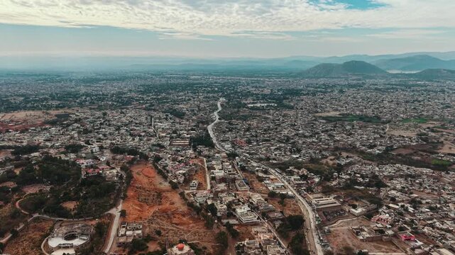 Kohat city drone view Khyber Pakhtunkhwa Khyber Pakhtunkhwa, Pakistan