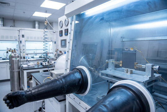 Glovebox workstation for advanced materials research