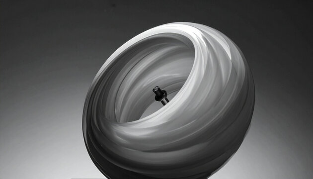 Metallic Abstract Sphere