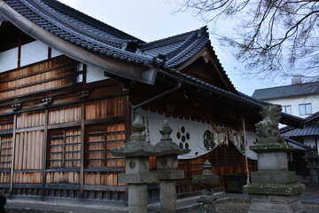 Fototapeta premium 長野県 松本市の松本神社（松本城内）