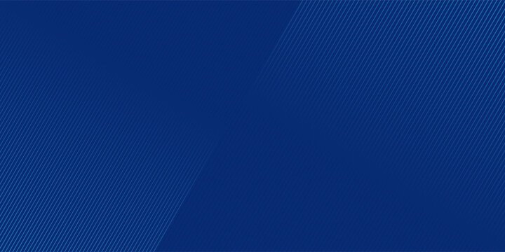Blue diagonal lines background technology. Slanted parallel blue stripes wallpaper. Futuristic technology concept.