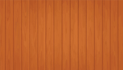 Obraz premium A high-quality vector illustration featuring a seamless wood texture background with vertical planks, showcasing natural grain patterns in warm brown tones perfect for rustic design projects.