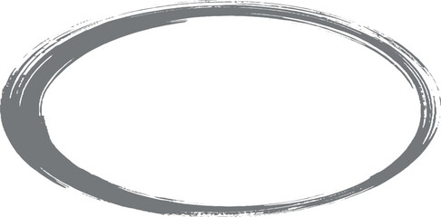 Black and white round metal frame isolated on white background circular jewelry style ring design with shiny gold and silver decorative accessory elements © creative bithi