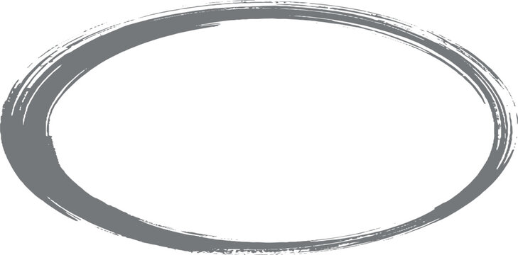 Black and white round metal frame isolated on white background circular jewelry style ring design with shiny gold and silver decorative accessory elements