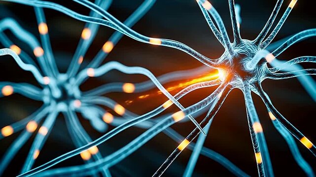 Neurons in the brain