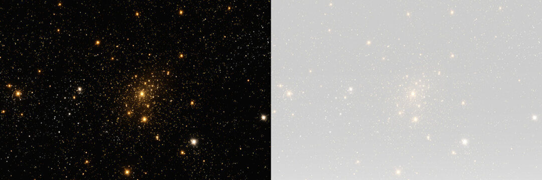 celestial sparkle dust with shining stars and elegant luminous festive light effect, overlay
