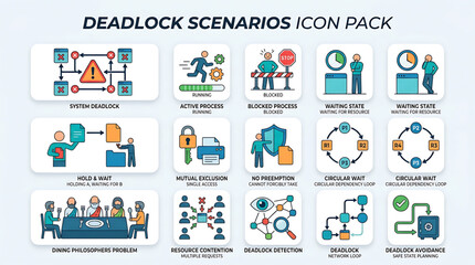 Fototapeta premium Business people experience various deadlock scenarios in office settings with technology