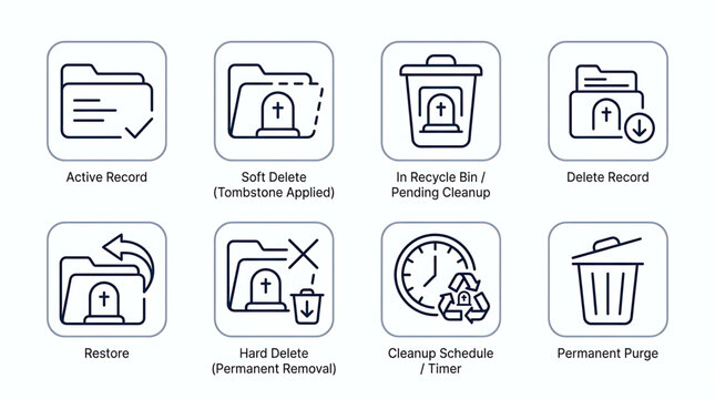 RJ_P46JUY_VF.svg illustration depicts file management icons in a grid layout