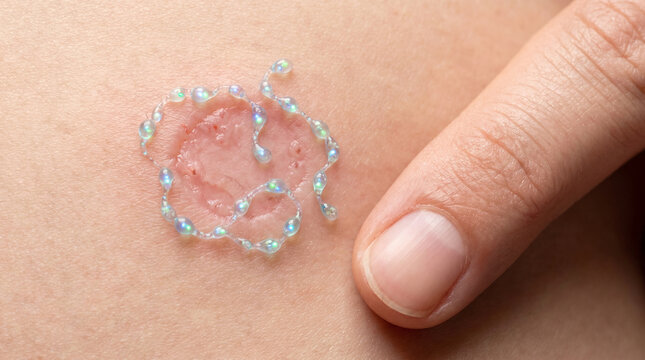 Human scale macro skin lesion repair with coordinated xenobots
