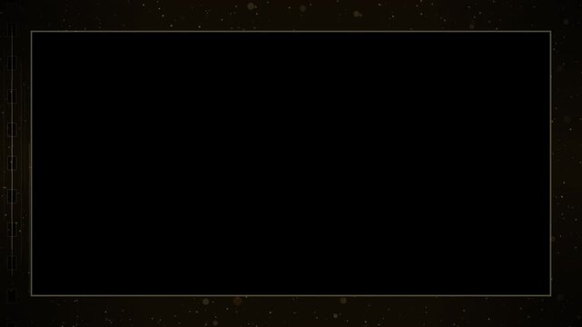 Damaged celluloid vintage film frame overlay animation with chemical marks and mold spots