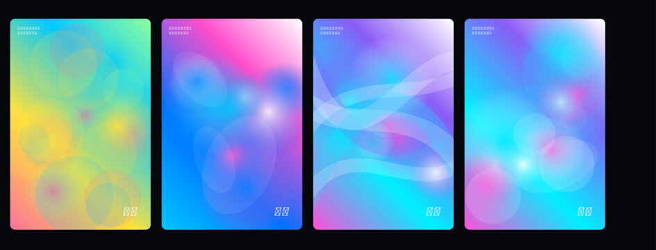 Vibrant Gradient Backgrounds, Colorful Abstract Textures, Neon Gradient Patterns, 4K Wallpapers