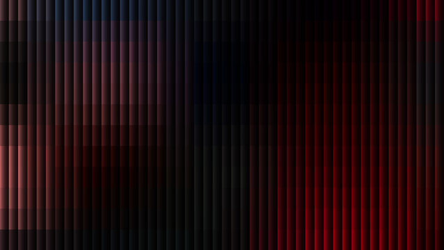 Abstract background with vertical lines and gradient transitions in shades of dark red, black, and subtle blue, creating a modern, sleek, and minimalist texture for digital design projects
