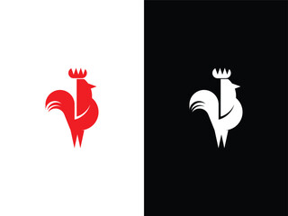 modern abstract rooster logo icon vector template © Tarwiyah