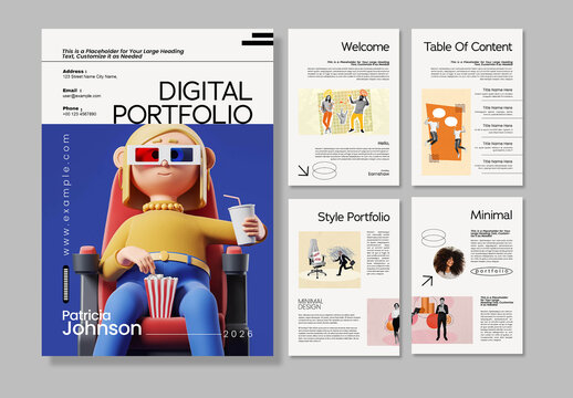 Modern Creative Portfolio Book
