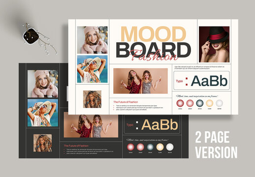 Fashion Mood Board Template