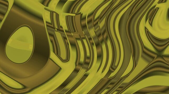 Video Background Military Olive Green Khaki Canvas Texture Displacement Ripple Layer Design Template