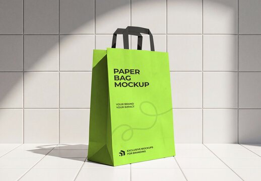 Paper Bag Mockup