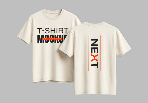T-shirt Mockup Template