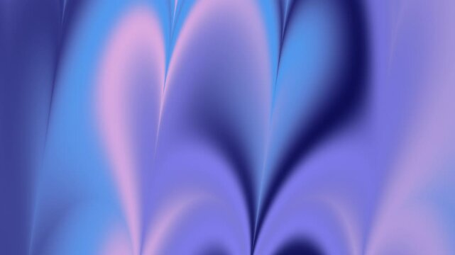 Animation Elegant Lavender Blue Fluid Motion Graphic Background rotating with semicircles