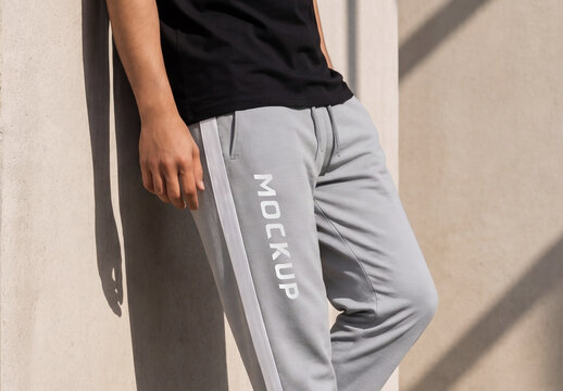 Trouser Logo Mockup