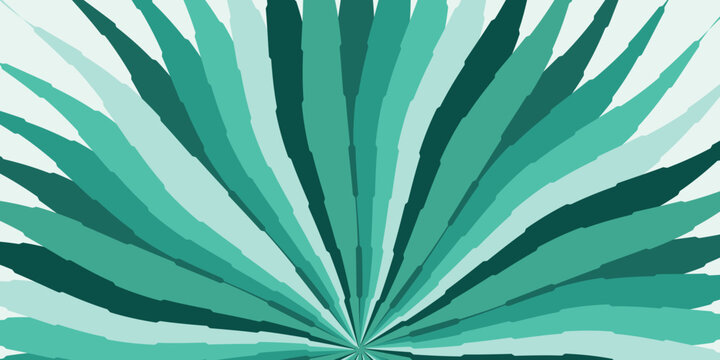 Green cannabis leaf with detailed texture and veins Vector, illustration