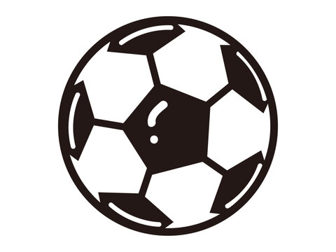 サッカーボールのイラスト素材