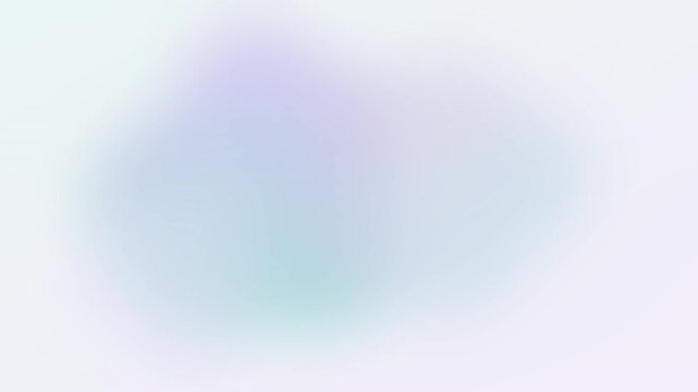 Mint Lavender Smooth Organic Blob Motion Background