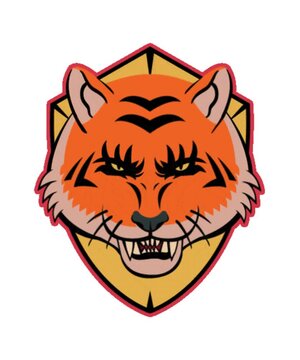 tiger head mascot