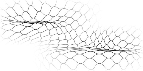 Mesh texture for fishing nets. Seamless pattern for sportswear or soccer goal, volleyball net, basketball hoop, hockey, athletics. Abstract net background for sports © Haikal