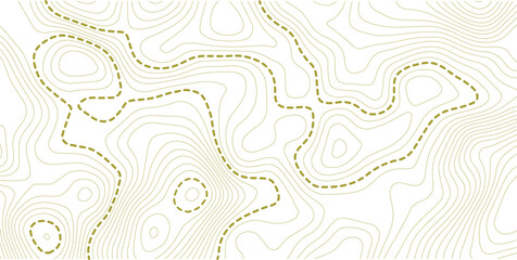 Topographic line contour map background, geographic grid map. Seamless pattern isolated on gray and white background image. © MdNayebAli
