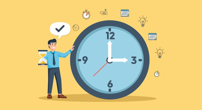 Effective Time Management Tips for Productivity and Success Illustrated
