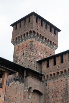 The Bona of Savoy Tower at Sforza Castle, Milan. 06.10.2026 12:34:06