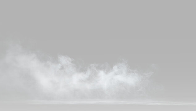 Smoke effect realistic white smoke isolated transparent cloud floating fog haze mist overlay texture