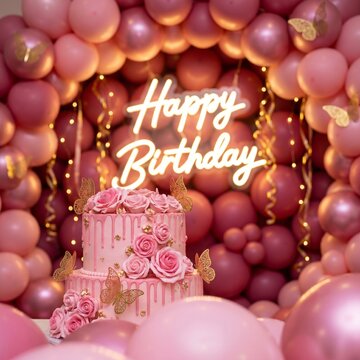 Blushing Birthday Dream