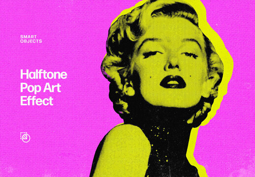 Halftone Pop Art Effect