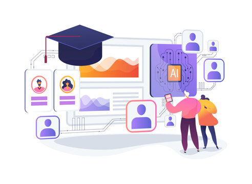 Fast Formative Checks abstract concept vector illustration.