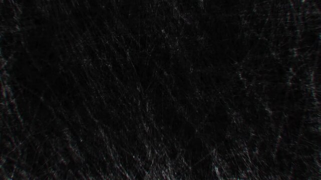 ld film grunge on black background, analog vintage TV signal