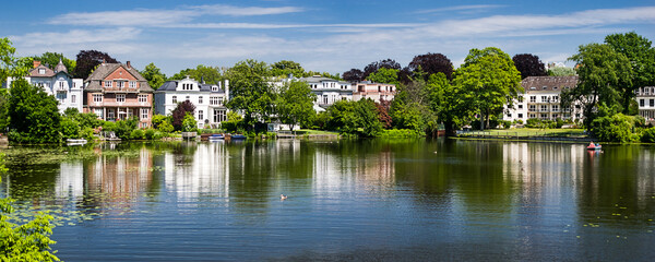 Hamburg Feenteich Panorama Sommer © Carl-Jürgen Bautsch