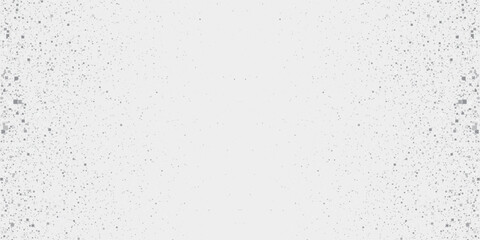 Naklejka premium Dot white gray wave light technology texture background. Abstract big data digital concept. vector ilustration.