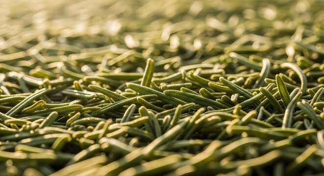 Green beans lie in a dense cluster to highlight organic vegetable farming and healthy food distribution.