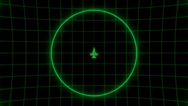 Airborne enemy detection radar, available both on ground and on combat aircraft.