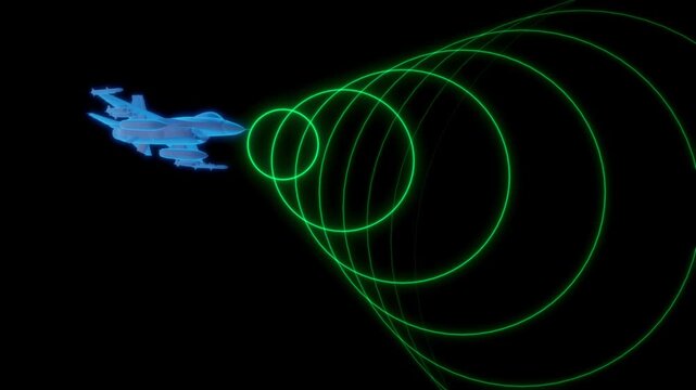 Airborne enemy detection radar, available both on ground and on combat aircraft.