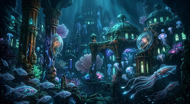 アビサル・ルミネッセンス：深海の記憶 / Abyssal Luminescence: Echoes of the Ocean City