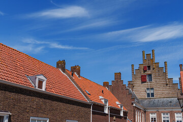 Obraz premium die kleine Stadt Veere in holländischen Zeeland