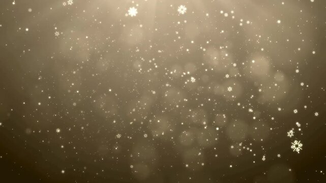 Rain Drops on Window Winter Christmas Snowflakes Blue Starry Sky Holiday Background Pattern Shiny Glitter Water Texture Illustration Vector Wallpaper