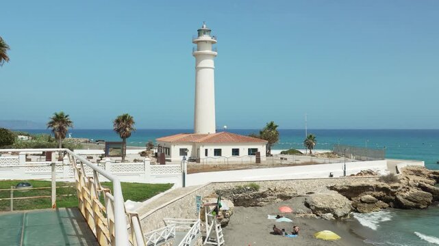 Torrox Costa Lighthouse, Andalusia, Spain