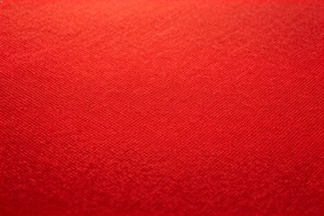 Fototapeta premium Closeup of Red Fabric Texture