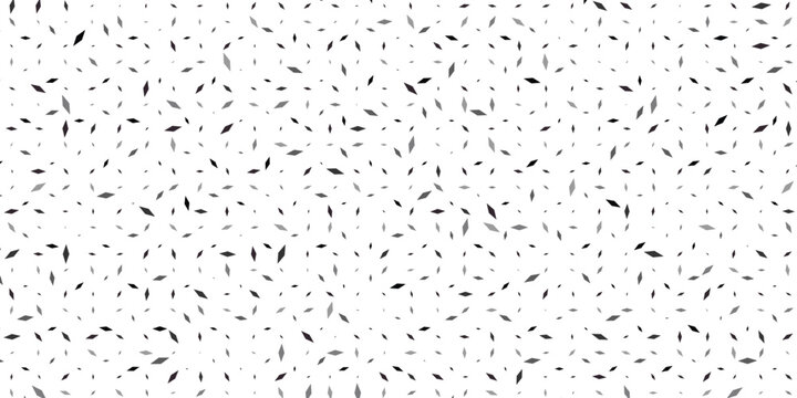 Seamless Terrazzo Pattern Background Vector Illustration &ndash; Abstract Black and Gray Stone Texture