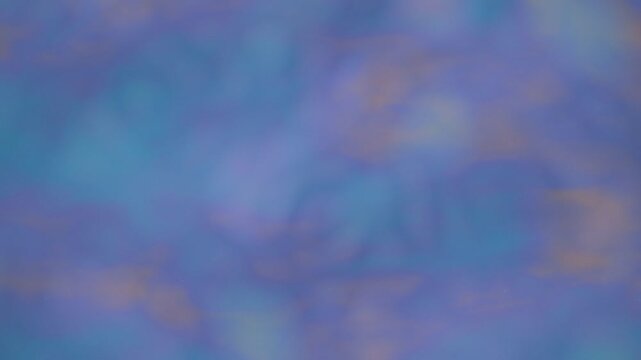 Abstract blue sky and cloud reflections moving on water surface video background,seamless loop