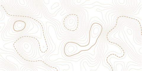 Topography background. Vector banner. Topography background. Vector geographic contour map. Background of the topographic map. Topographic map lines, contour background.  © MdNayebAli